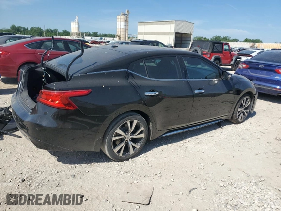 2018 Nissan Maxima SL с VIN 1N4AA6AP6JC391144, выставлен на аукционе Copart как лот 56498155 с пробегом Не указан миль и Списание • Salvage title. История ставок и продаж доступна на DreamBid. Изображение 3.