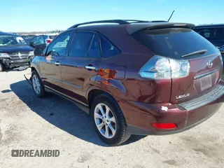 2008 Lexus RX 350 with VIN JTJGK31U789850529, listed as a IAAI auction lot 41211567 with 202,855 mi miles and . Bid and sale history available at DreamBid. Image 3.