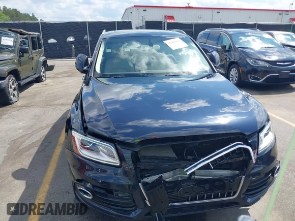 2017 Audi Q5 Premium with VIN WA1C2AFP4HA073034, listed as a IAAI auction lot 42006836 with 68,555 mi miles and . Bid and sale history available at DreamBid. Image 13.