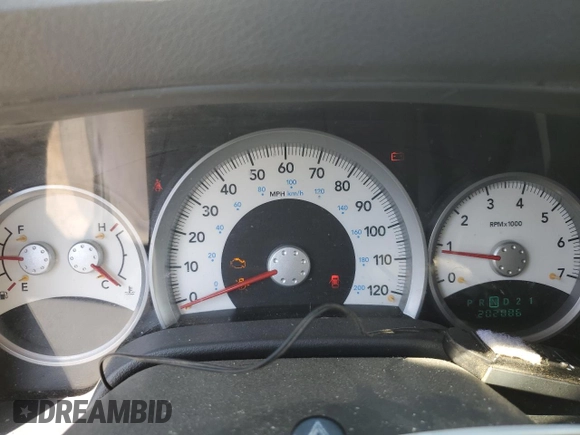 2005 Dodge Durango SLT with VIN 1D4HB48D65F529648, listed as a Copart auction lot 53580385 with 202,086 mi miles and Salvage title. Bid and sale history available at DreamBid. Image 9.