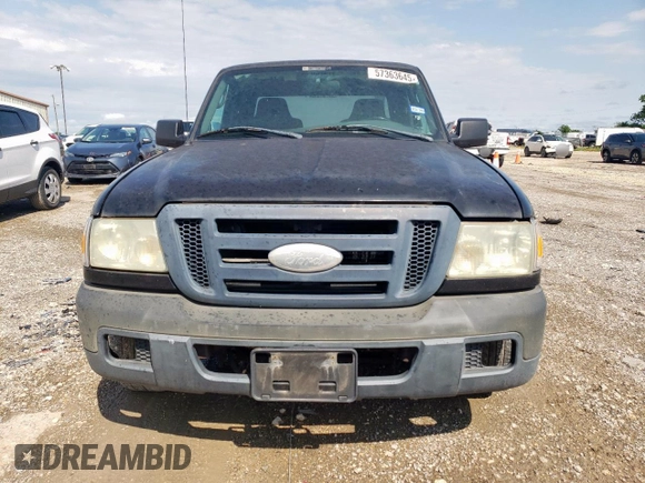 2006 Ford Ranger XL with VIN 1FTYR14U46PA02717, listed as a Copart auction lot 57363645 with 153,976 mi miles and Clean title. Bid and sale history available at DreamBid. Image 5.
