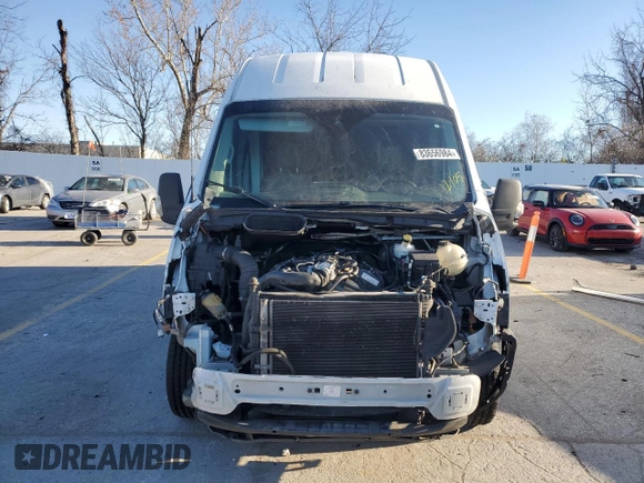 2016 Ford Transit Cargo with VIN 1FTBW3XG0GKB01940, listed as a Copart auction lot 83656984 with 267,660 mi miles and Salvage Title. Bid and sale history available at carsss.com. Image 5.