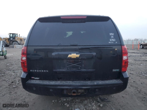 2012 Chevrolet Suburban LT with VIN 1GNSKJE73CR317065, listed as a Copart auction lot 46596055 with 169,346 mi miles and Clean Title. Bid and sale history available at carsss.com. Image 6.