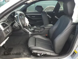 2019 BMW 4 Series 430i with VIN WBA4W3C55KAF93022, listed as a Copart auction lot 63199815 with 34,331 mi miles and Salvage title. Bid and sale history available at DreamBid. Image 7.