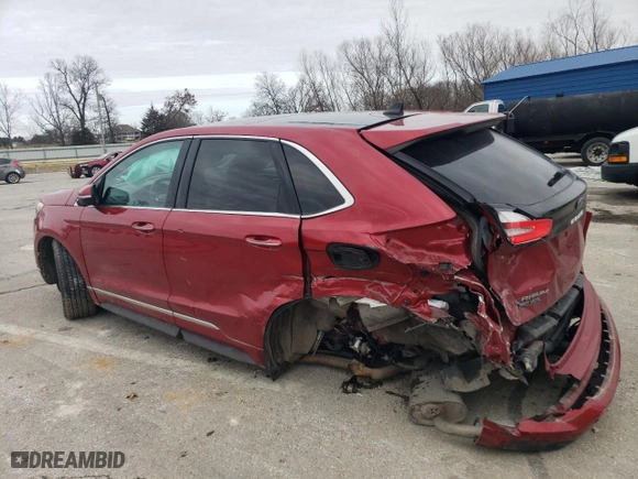 2022 Ford Edge Titanium with VIN 2FMPK4K90NBA25266, listed as a Copart auction lot 44791485 with 71,665 mi miles and Salvage Title. Bid and sale history available at carsss.com. Image 2.