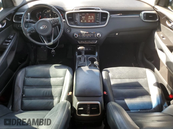2017 Kia Sorento EX V6 with VIN 5XYPH4A59HG275008, listed as a Copart auction lot 46995155 with 79,534 mi miles and Salvage Title. Bid and sale history available at carsss.com. Image 8.