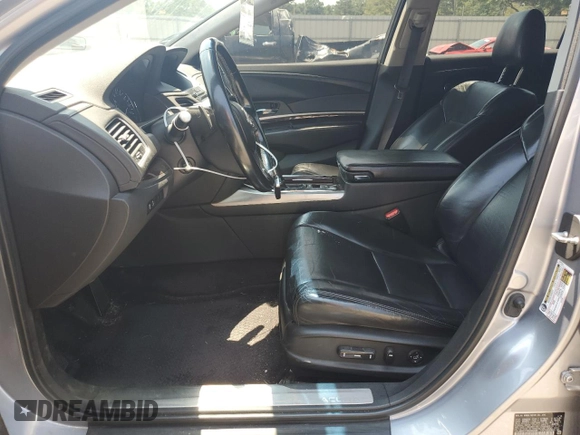 2016 Acura RLX Tech Pkg with VIN JH4KC1F55GC000303, listed as a Copart auction lot 55260834 with 196,922 mi miles and Salvage Title. Bid and sale history available at carsss.com. Image 7.