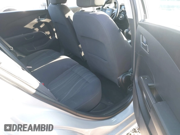 2012 Chevrolet Sonic LT with VIN 1G1JC5SH0C4178833, listed as a IAAI auction lot 41400504 with 163,356 mi miles and . Bid and sale history available at DreamBid. Image 8.
