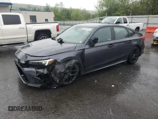 2022 Honda Civic Sport z VIN 2HGFE2F57NH551105, wystawiony jako Copart lot #56312015 z przebiegiem 91 080 mil mil oraz Szkoda całkowita • Salvage title. Historia ofert i sprzedaży dostępna na DreamBid. Obrazek 1.