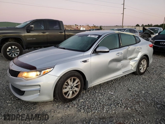 2018 Kia Optima S with VIN 5XXGT4L37JG234459, listed as a Copart auction lot 76077704 with 118,337 mi miles and Salvage Title. Bid and sale history available at carsss.com. Image 1.