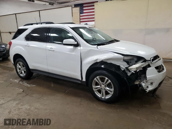 2013 Chevrolet Equinox LT with VIN 1GNALDEK3DZ116914, listed as a Copart auction lot 62698224 with 186,105 mi miles and Salvage Title. Bid and sale history available at DreamBid. Image 4.