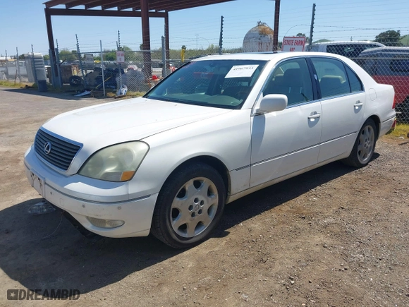 2003 Lexus LS 430 with VIN JTHBN30F930107017, listed as a IAAI auction lot 41967933 with 452,026 mi miles. Bid and sale history available at carsss.com. Image 18.