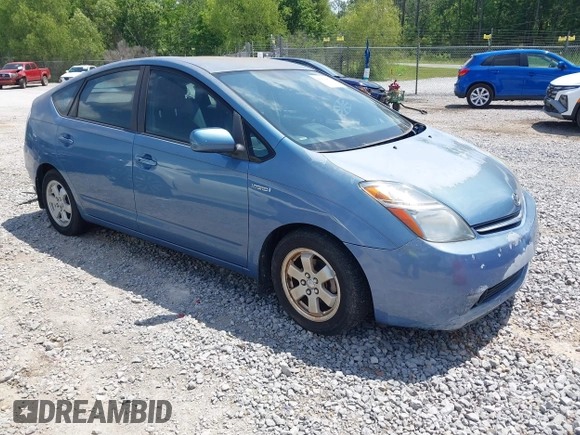 2007 Toyota Prius with VIN JTDKB20U377558458, listed as a IAAI auction lot 42121811 with 1 mi miles. Bid and sale history available at carsss.com. Image 1.