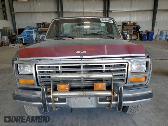 1986 Ford F-150 with VIN 1FTEF14NXGPB18719, listed as a Copart auction lot 56383625 with 16,249 mi miles and Salvage title. Bid and sale history available at DreamBid. Image 5.