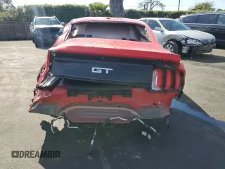 2018 Ford Mustang GT z VIN 1FA6P8CF6J5127088, wystawiony jako Copart lot #52038845 z przebiegiem 37 180 mil mil oraz Szkoda całkowita • Salvage title. Historia ofert i sprzedaży dostępna na DreamBid. Obrazek 6.