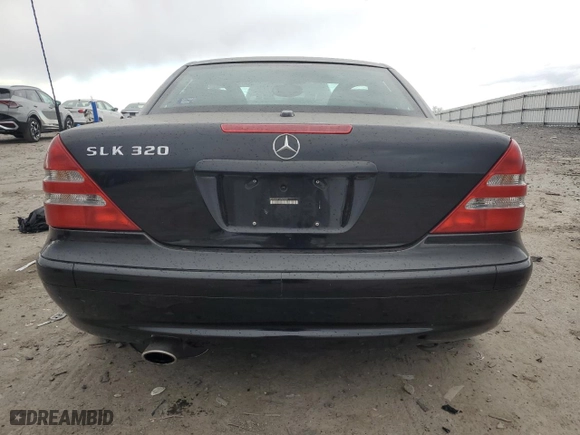 2002 Mercedes-Benz SLK-Class 3.2L with VIN WDBKK65F12F250431, listed as a Copart auction lot 86139214 with 72,356 mi miles and Clean Title. Bid and sale history available at carsss.com. Image 6.