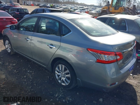 2013 Nissan Sentra SV with VIN 3N1AB7AP5DL717539, listed as a IAAI auction lot 41445957 with 147,582 mi miles and . Bid and sale history available at DreamBid. Image 3.