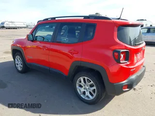 2018 Jeep Renegade Latitude with VIN ZACCJBBB3JPH98347, listed as a IAAI auction lot 40483552 with 56,993 mi miles and . Bid and sale history available at DreamBid. Image 3.