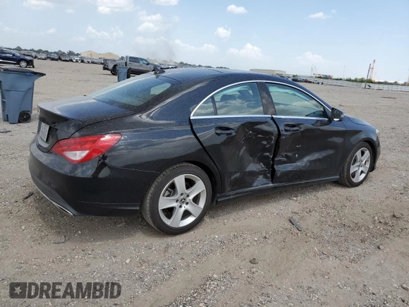2018 Mercedes-Benz CLA 250 with VIN WDDSJ4EB2JN637439, listed as a Copart auction lot 62009803 with 85,916 mi miles and . Bid and sale history available at DreamBid. Image 3.