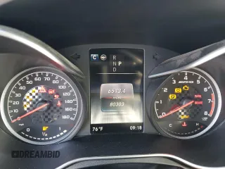 2018 Mercedes-Benz C 43 AMG with VIN 55SWF6EB9JU267340, listed as a Copart auction lot 55448435 with 80,303 mi miles and Clean Title. Bid and sale history available at carsss.com. Image 9.