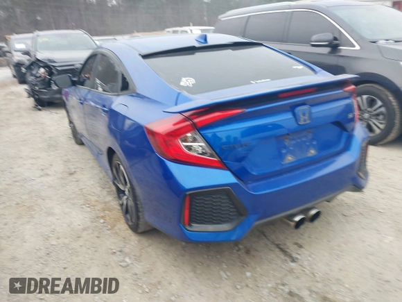 2017 Honda Civic Sedan Si with VIN 2HGFC1E52HH700736, listed as a IAAI auction lot 41785831 with 104,513 mi miles. Bid and sale history available at carsss.com. Image 3.