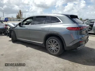 2023 Mercedes-Benz EQS with VIN 4JGDM4EB9PA020562, listed as a Copart auction lot 61398344 with 0 mi miles and Salvage Title. Bid and sale history available at carsss.com. Image 2.