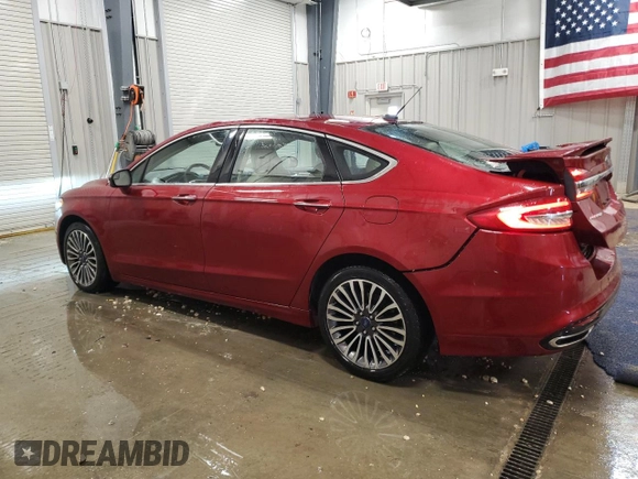 2018 Ford Fusion Titanium with VIN 3FA6P0D99JR154311, listed as a Copart auction lot 53546035 with 91,425 mi miles and Salvage title. Bid and sale history available at DreamBid. Image 2.