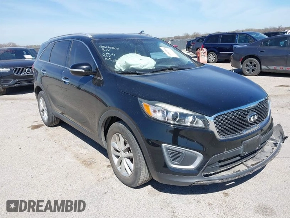 2017 Kia Sorento LX with VIN 5XYPG4A32HG289284, listed as a IAAI auction lot 41869868 with 130,199 mi miles. Bid and sale history available at carsss.com. Image 1.