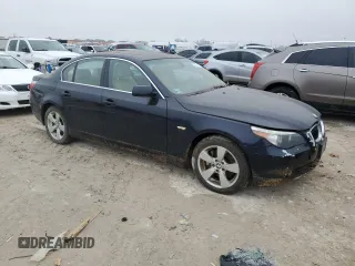 2006 BMW 5 Series 530xi with VIN WBANF735X6CU20504, listed as a Copart auction lot 44840125 with 122,594 mi miles and Clean Title. Bid and sale history available at carsss.com. Image 4.