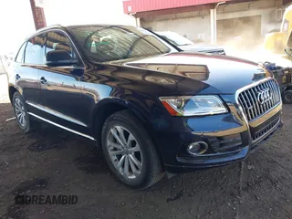 2013 Audi Q5 Premium Plus with VIN WA1LFAFP1DA008091, listed as a IAAI auction lot 42123007 with 88,711 mi miles and . Bid and sale history available at DreamBid. Image 1.