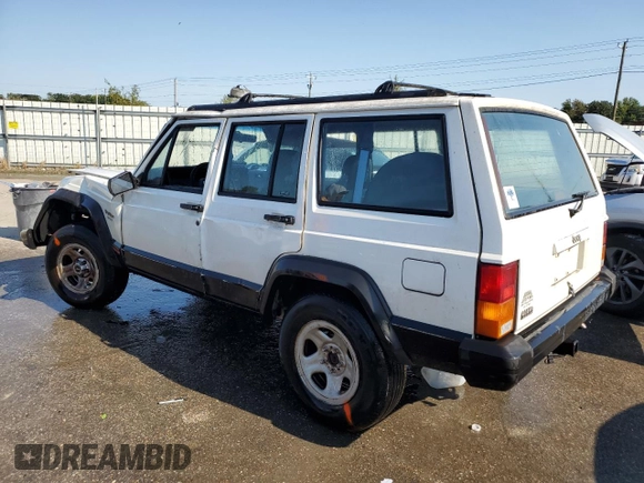 1996 Jeep Cherokee Sport with VIN 1J4FT68S0TL120534, listed as a Copart auction lot 74806974 with 284,147 mi miles and Non Repairable. Bid and sale history available at carsss.com. Image 2.