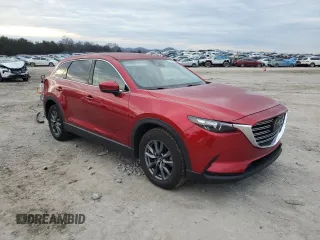 2022 Mazda CX-9 Touring with VIN JM3TCBCY2N0607128, listed as a Copart auction lot 86246044 with 61,526 mi miles and Salvage Title. Bid and sale history available at DreamBid. Image 4.