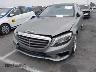 2015 Mercedes-Benz S-Class S 550 with VIN WDDUG8CB6FA185219, listed as a IAAI auction lot 42032135 with 104,346 mi miles. Bid and sale history available at carsss.com. Image 6.