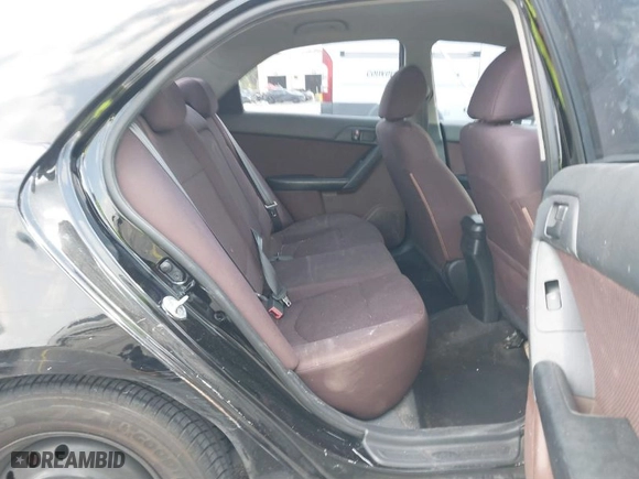 2010 Kia Forte EX with VIN KNAFU4A26A5105763, listed as a IAAI auction lot 41876883 with 199,884 mi miles. Bid and sale history available at carsss.com. Image 8.