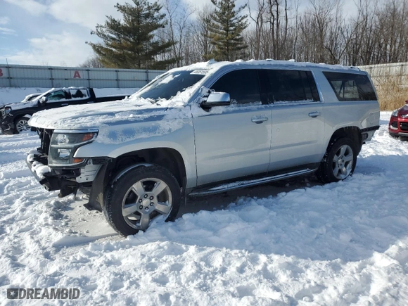 2017 Chevrolet Suburban Premier with VIN 1GNSKJKC9HR178083, listed as a Copart auction lot 45361595 with 118,823 mi miles and Clean Title. Bid and sale history available at carsss.com. Image 1.