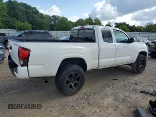 2021 Toyota Tacoma SR with VIN 3TYRX5GN2MT032229, listed as a Copart auction lot 59392875 with 28,281 mi miles and Salvage title. Bid and sale history available at DreamBid. Image 3.