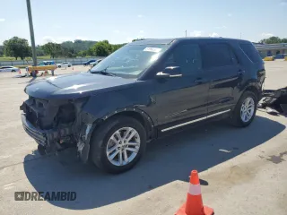 2017 Ford Explorer XLT with VIN 1FM5K7D8XHGA40965, listed as a Copart auction lot 61990305 with 154,534 mi miles and Salvage title. Bid and sale history available at DreamBid. Image 1.