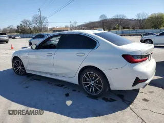 2020 BMW 3 Series 330i xDrive with VIN WBA5R7C02LFH45396, listed as a Copart auction lot 49898295 with 0 mi miles and Salvage Title. Bid and sale history available at carsss.com. Image 2.