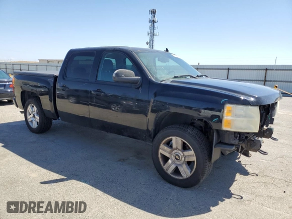 2008 Chevrolet Silverado 1500 LTZ with VIN 3GCEC13J68G184343, listed as a Copart auction lot 55662185 with 179,789 mi miles and Salvage Title. Bid and sale history available at DreamBid. Image 4.