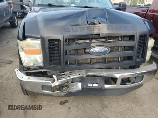 2008 Ford F-250 XL with VIN 1FTSX21568ED72693, listed as a Copart auction lot 63564855 with 268,393 mi miles and Salvage title. Bid and sale history available at DreamBid. Image 11.