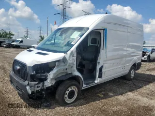 2023 Ford Transit Cargo z VIN 1FTBR1X87PKB07660, wystawiony jako Copart lot #63852975 z przebiegiem 37 357 mil mil oraz Szkoda całkowita • Salvage title. Historia ofert i sprzedaży dostępna na DreamBid. Obrazek 1.