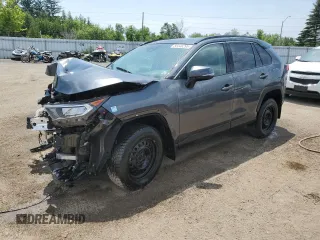 2019 Toyota RAV4 XLE with VIN 2T3R1RFV8KC040113, listed as a Copart auction lot 58446295 with 95,417 mi miles and Salvage title. Bid and sale history available at DreamBid. Image 1.