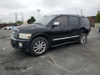 2009 Infiniti QX56 z VIN 5N3AA08D59N901800, wystawiony jako Copart lot #59415095 z przebiegiem 168 642 mil mil oraz Szkoda całkowita • Salvage title. Historia ofert i sprzedaży dostępna na DreamBid. Obrazek 1.
