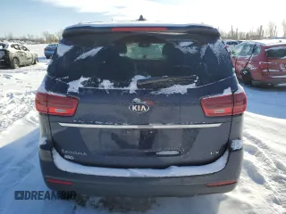 2020 Kia Sedona LX with VIN KNDMB5C11L6655704, listed as a Copart auction lot 41989095 with 88,318 mi miles and Salvage Title. Bid and sale history available at carsss.com. Image 6.
