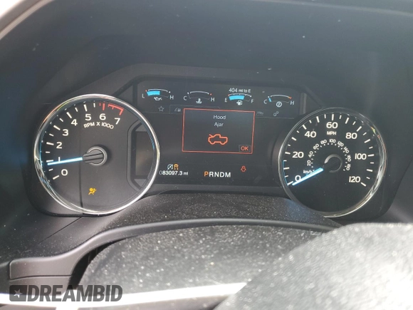 2018 Ford F-150 XL with VIN 1FTEW1EG6JKF97094, listed as a Copart auction lot 51068505 with 83,097 mi miles and Salvage Title. Bid and sale history available at carsss.com. Image 9.