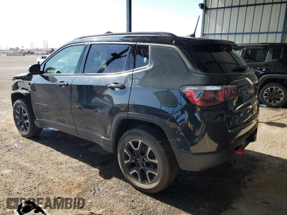 2018 Jeep Compass Trailhawk with VIN 3C4NJDDB6JT480491, listed as a Copart auction lot 58528185 with Not provided miles and Clean title. Bid and sale history available at DreamBid. Image 2.