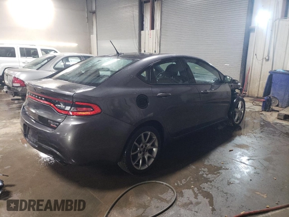 2014 Dodge Dart SXT with VIN 1C3CDFBB2ED831913, listed as a Copart auction lot 48676575 with 109,424 mi miles and Salvage Title. Bid and sale history available at carsss.com. Image 3.