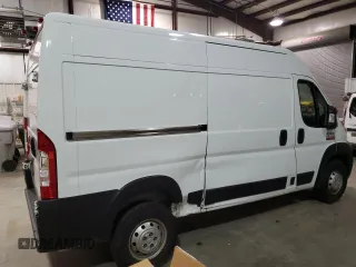 2022 Ram ProMaster Cargo with VIN 3C6LRVBG4NE115670, listed as a Copart auction lot 51650585 with 57,848 mi miles and Clean Title. Bid and sale history available at carsss.com. Image 3.