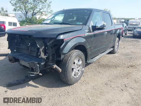 2015 Ford F-150 XLT with VIN 1FTEW1EG8FFC44761, listed as a IAAI auction lot 42150931 with 109,451 mi miles and . Bid and sale history available at carsss.com. Image 2.