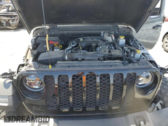 2023 Jeep Gladiator Sport S with VIN 1C6HJTAG3PL552959, listed as a Copart auction lot 56905635 with 30,356 mi miles and Salvage title. Bid and sale history available at DreamBid. Image 11.